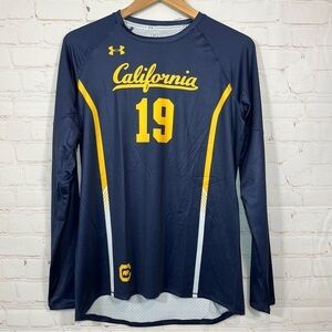 Under Armour Cal Golden Bears Volleyball Jersey Womens Medium UC Berkeley #19